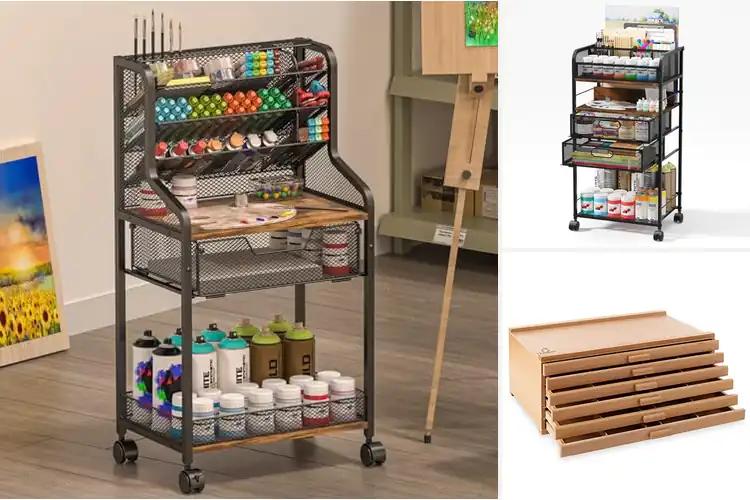 Detailed view of Best Artist Storage Organizers