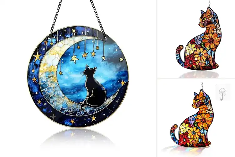 Detailed view of Best Cat Decor Suncatchers