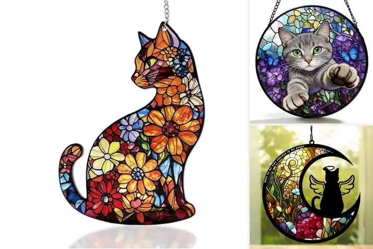 Detailed view of Best Cat Suncatchers For Windows