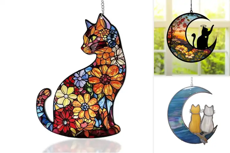 Detailed view of Best Cat Suncatchers