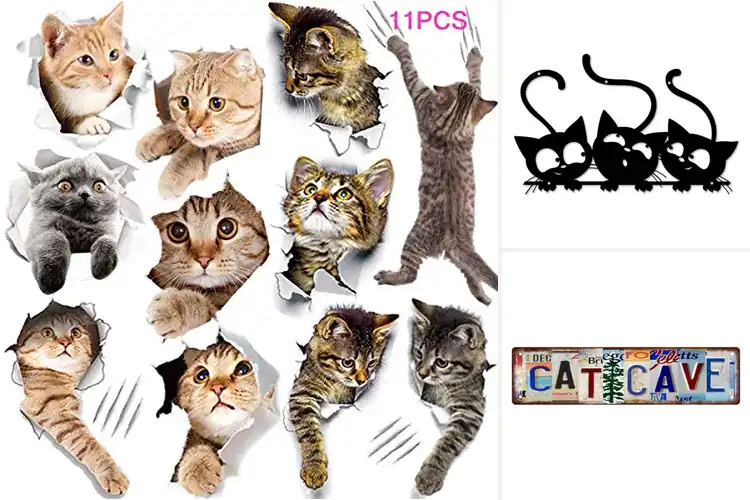 Detailed view of Best Cat Wall Decor