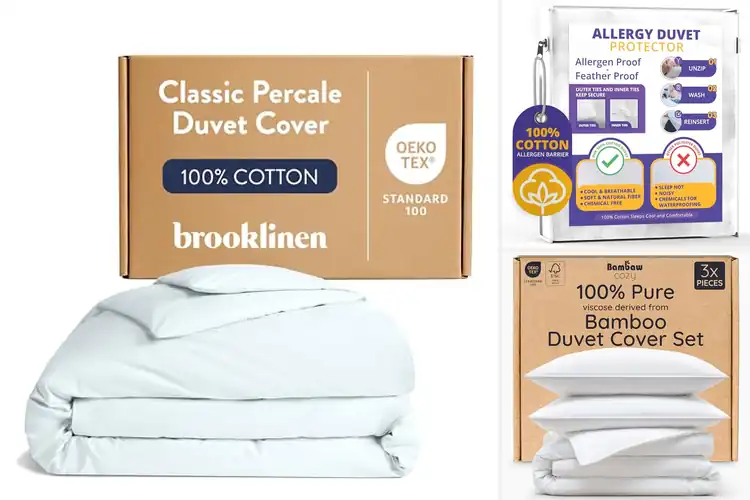 Detailed view of Best Chemical Free Duvet Covers