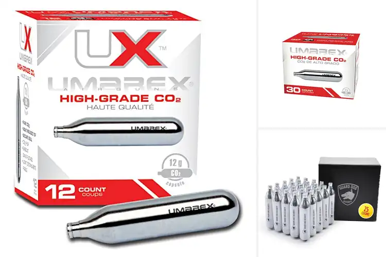 Detailed view of Best CO2 Cartridges For Air Guns