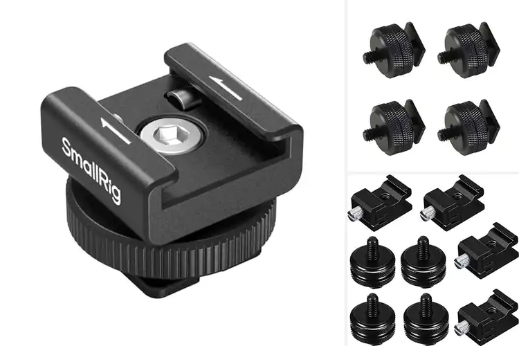 Detailed view of Best Cold Shoe Attachment Adapters