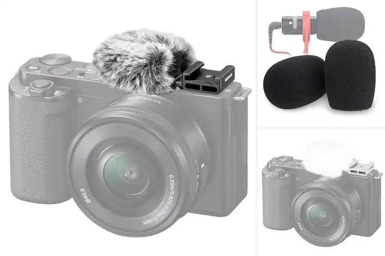 Detailed view of Best Compact Vlog Wind Screen