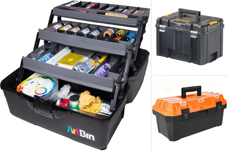 Detailed view of Best Durable Art Tool Boxes