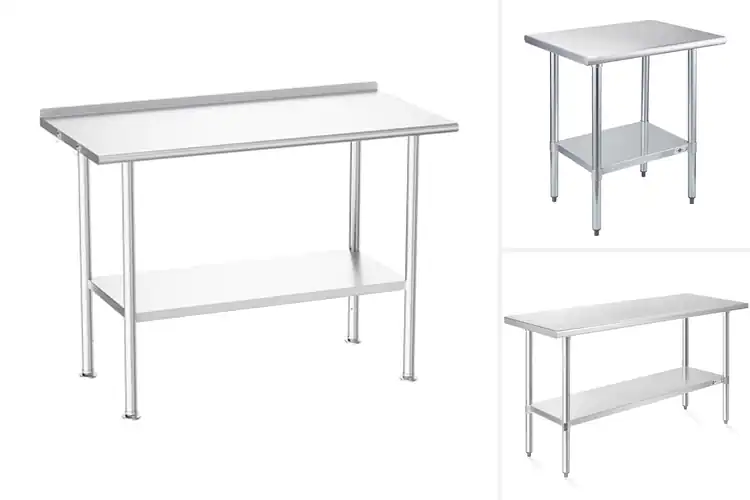 Detailed view of Best Easy Clean Stainless Steel Tables
