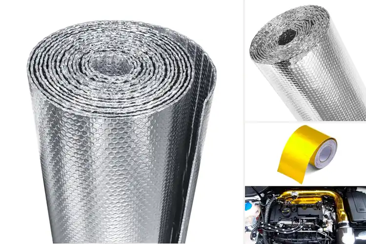 Detailed view of Best Heat Reflector Wraps
