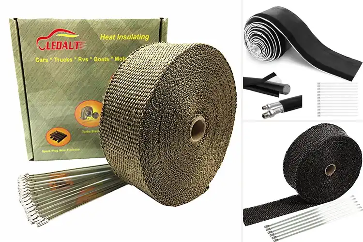 Detailed view of Best Heat Shield Wraps