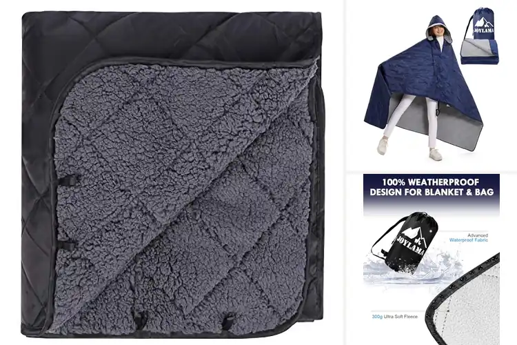 Detailed view of Best Insulated Stadium Blankets