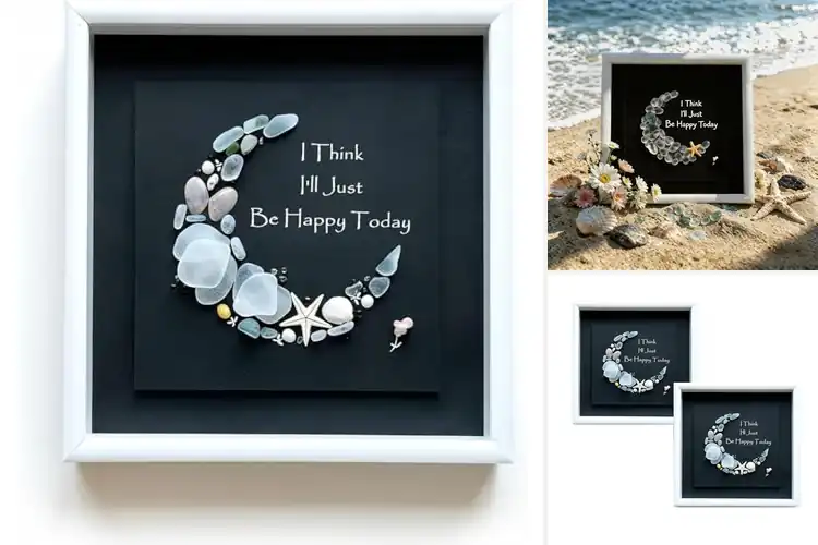 Detailed view of Best Moon Picture Glass Wall Art