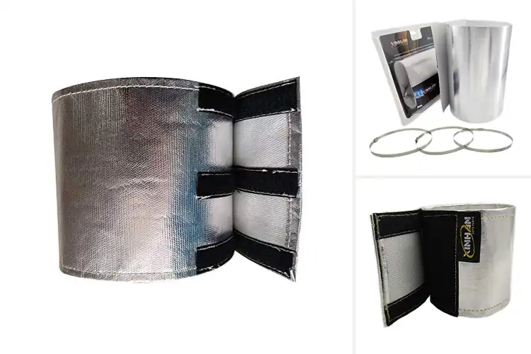 Detailed view of Best Mylar Heat Shield Wraps
