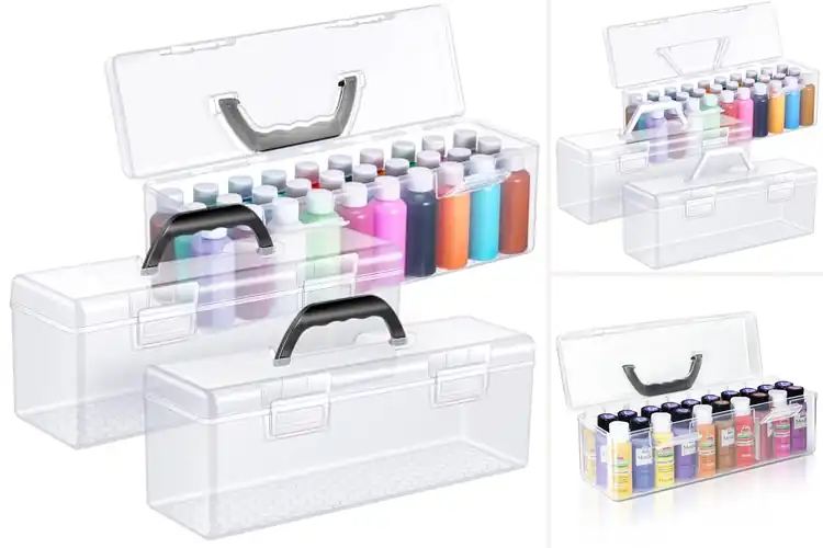 Detailed view of Best Paint Storage Boxes