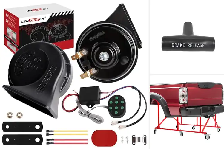 Detailed view of Best Pickup Truck Components