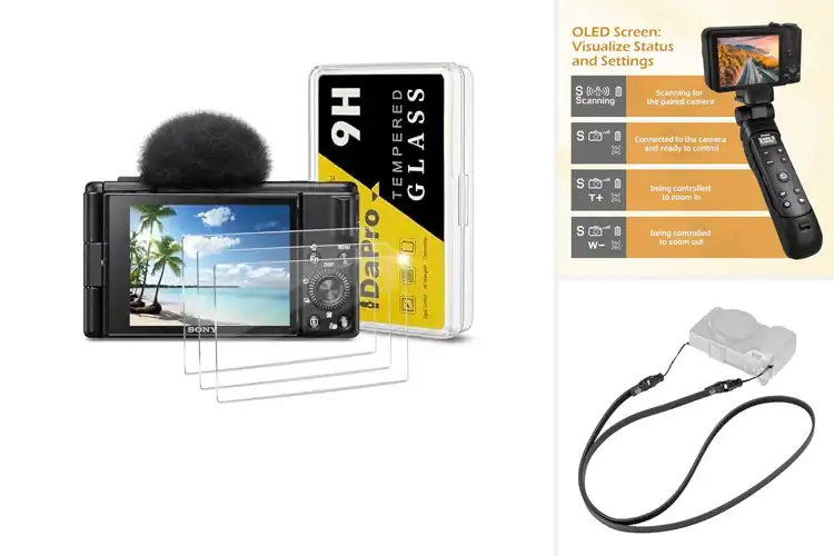 Detailed view of Best Sony ZV-1F Accessories