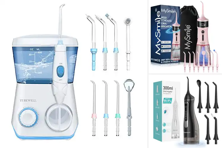 Detailed view of Best Stain Removal Through Water Flossing