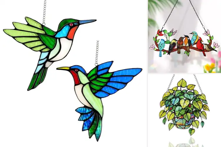 Detailed view of Best Stained Glass Suncatchers