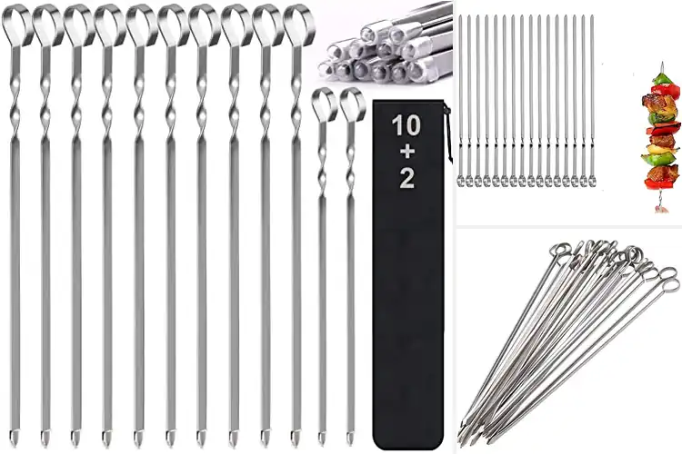 Detailed view of Best Stainless Steel Skewers
