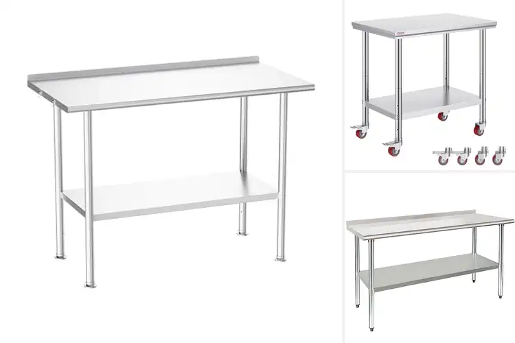 Detailed view of Best Stainless Steel Work Table: Top 10 Picks for Your Space