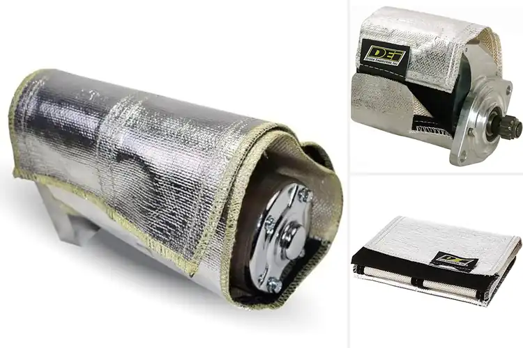 Detailed view of Best Starter Performance Heat Shields
