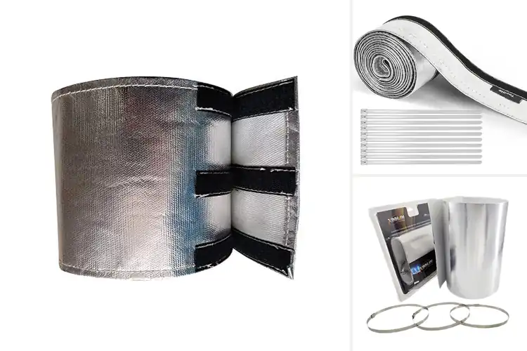 Detailed view of Best Strap-On Heat Shields