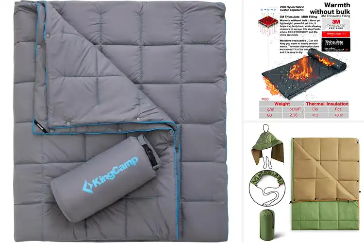 Detailed view of Best Ultralight Camping Blankets