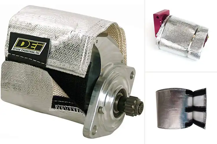 Detailed view of Best Universal Starter Heat Shields