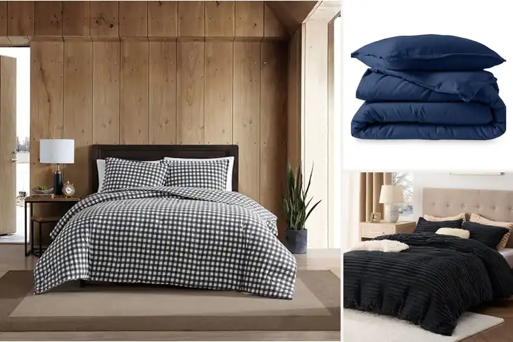 Detailed view of Best Warm Flannel Duvet Covers For Cold Nights