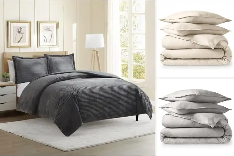 Detailed view of Best Warmth Flannel Duvet Covers