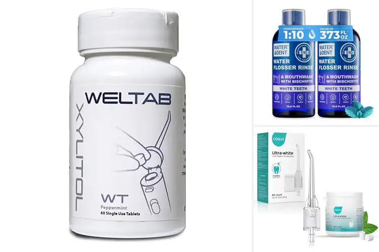 Detailed view of Best Water Flosser Whitening Capsule